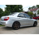 BLOX Racing 02-07 Subaru WRX Vortex Generator in ABS Black