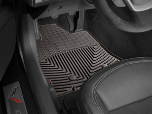 WeatherTech 11-13 Infiniti QX / 14-18 QX80 / 17-18 Nissan Armada Front Rubber Mats - Cocoa (W445CO)
