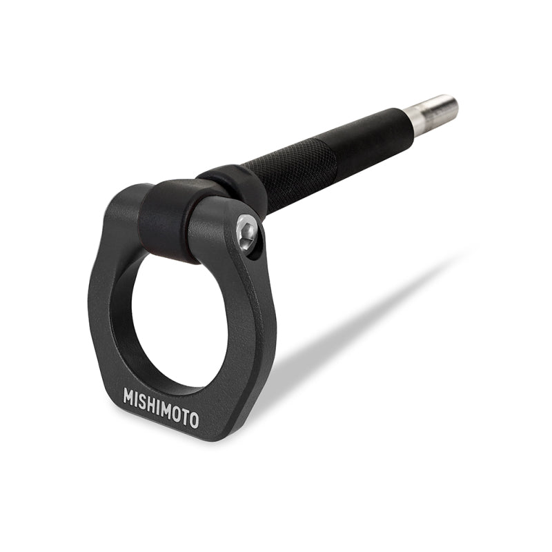 Mishimoto Part MMTH-WRX-22BK High-Strength Aluminum Tow Hook for 2022+ Subaru WRX and 2018+ Crosstrek in Black