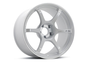Advan RG-4 18x9.0" +35 5-114.3 Racing White Metallic & Ring Wheel