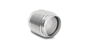 Vibrant SS Bellow Assembly w/ Liner 3.02in Inlet/Outlet ID x 4.00in OAL Electro Polished (69834)