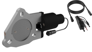 QTP 3in Bolt-On QTEC Electric Cutout Valve for Borla Exhausts - Single (QTEC30B)