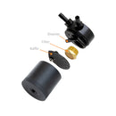 Mishimoto 2022+ Honda Civic 1.5T Baffled Oil Catch Can PCV Side