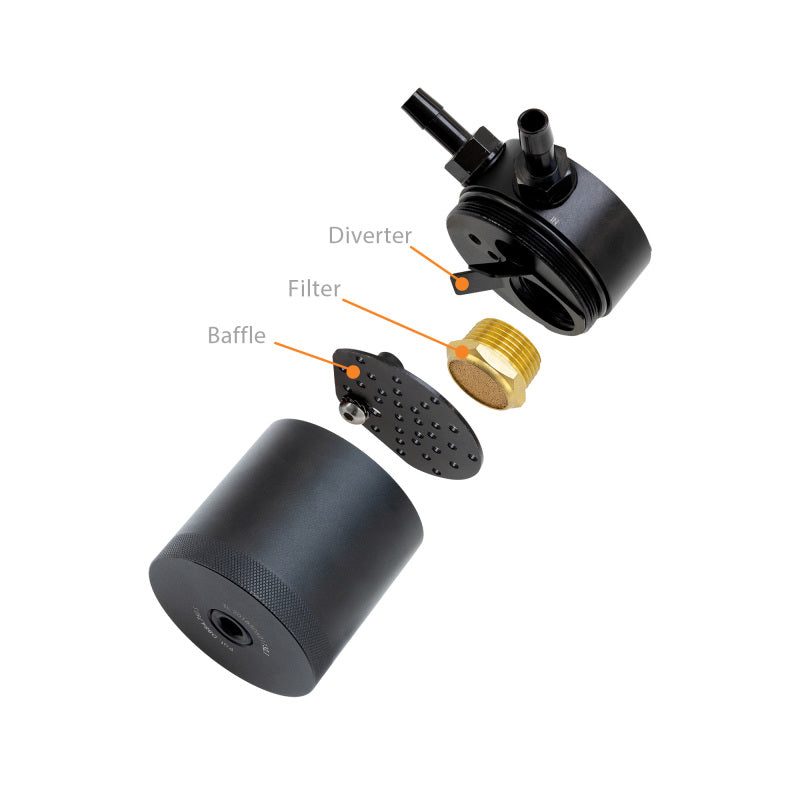 Mishimoto 2022+ Honda Civic 1.5T Baffled Oil Catch Can PCV Side