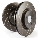 EBC 34319 3GD Series Sport Slotted Front Rotors for Subaru Legacy, Outback, WRX, and Tribeca