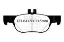 EBC 2019+ Mazda 3 (BP) 2.5L Redstuff Rear Brake Pads