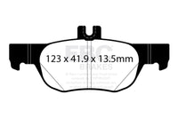 EBC 2019+ Mazda 3 (BP) 2.5L Redstuff Rear Brake Pads
