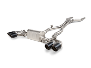 Akrapovic Evolution Line Titanium Cat-Back Exhaust System for 2021 BMW M8 / M8 Competition – Carbon Tips Included