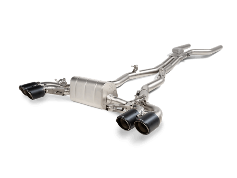 Akrapovic Evolution Line Titanium Cat-Back Exhaust System for 2021 BMW M8 / M8 Competition – Carbon Tips Included