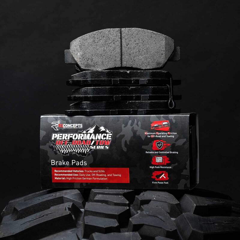 R1 2022-2025 Lexus GX550 Front Performance Off-Road/Tow Brake Pads & Hardware Kit