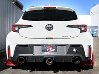 aFe 23+ Toyota GR Corolla L3 1.6L (t) Gemini XV 3in to 2-1/2in Cat Back Exhaust w/ Polished Tips (49-36070-P)
