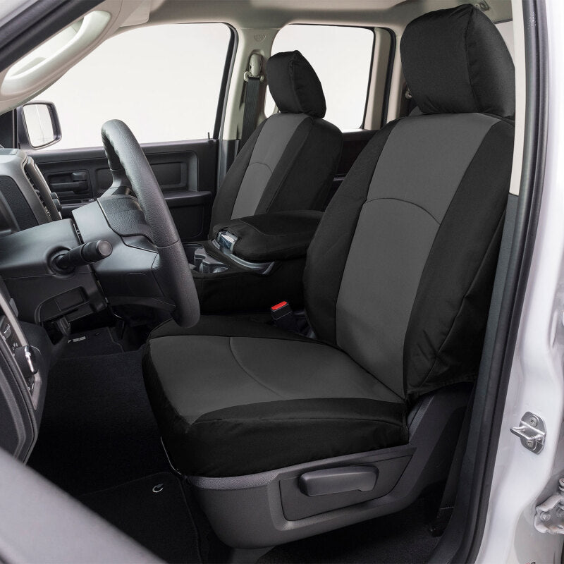 Covercraft 17-24 Nissan Armada Endura PrecisionFit Custom Second Row Seat Covers - Charcoal/Black (GTN678ENCB)