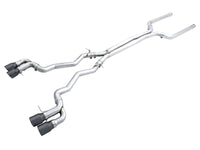 AWE Tuning 18-19 BMW M5 (F90) 4.4T AWD Cat-Back Exhaust - Track Edition (Diamond Black Tips)