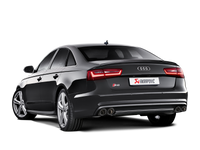 Akrapovic Evolution Line Titanium Cat Back Exhaust System for 2013-2017 Audi S6 and S7 Models