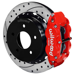 Wilwood Superlite 4R Rear Drum to Disc Conversion Kit for 1988-1998 Chevy Silverado – Red