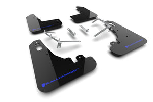Rally Armor 22-25 Subaru BRZ / Toyota GR86 Black UR Mud Flap w/Blue Logo (MF99-UR-BLK-BL)