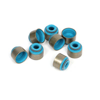 BLOX Racing Honda 5.5mm Valve Stem Seals Blue FKM Set of 16
