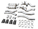 AWE Tuning SwitchPath Cat-Back Exhaust for BMW G8X M3/M4 - Diamond Black Tips