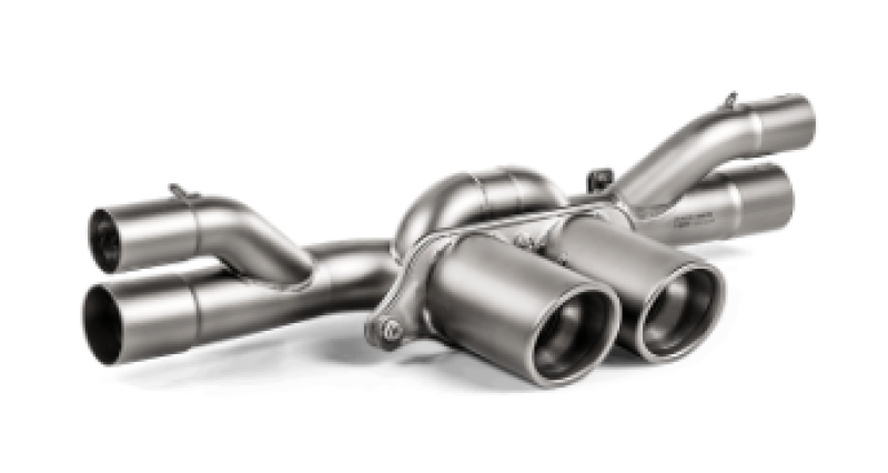 Akrapovic Slip-On Race Line Exhaust for Porsche 911 GT3 (2018, 991.2) Titanium - Part AKR S-PO/TI/8