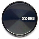 Tapa central plana opcional Enkei con. Anillo negro para TSP6, Tenjin, T6S, Kojin, Raijin 19in y M5