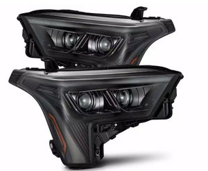 AlphaRex 22-23 Toyota Tundra Serie LUXX Proj. Faros delanteros Alpha-Black (Req. Conv 810029 O 810030)