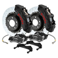 Brembo AP2 06-09 Honda S2000 Front GTS BBK 6 Piston Cast 355x32 2pc Rotor Slotted Type-3-Black HA