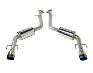 REMARK 2021+ Lexus IS300/ IS350 Axleback Exhaust - Burnt Stainless Double Wall Tip (Muffler Version)(RO-TTE4-DM)