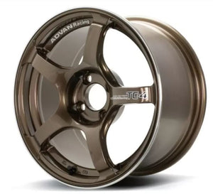 Advan TC4 18x8 +45 5-114.3 Racing Umber Bronze Wheel (YAD8G45EUAR)