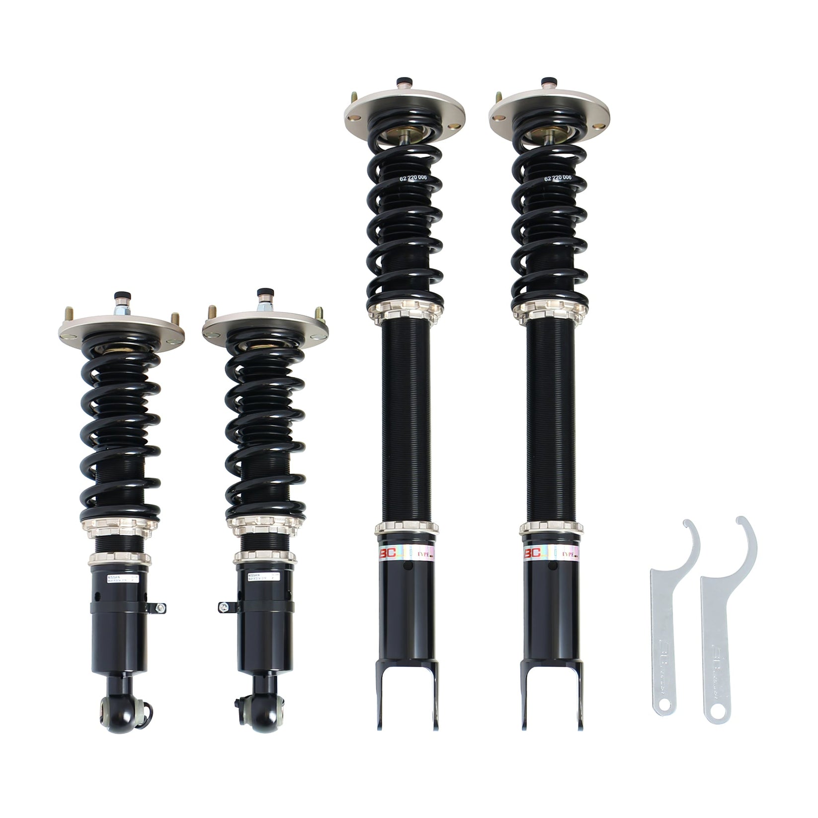 BC Racing 95-98 Nissan Skyline R33 GT-R / 98-02 Nissan Skyline R34 GT-R BR Coilovers
