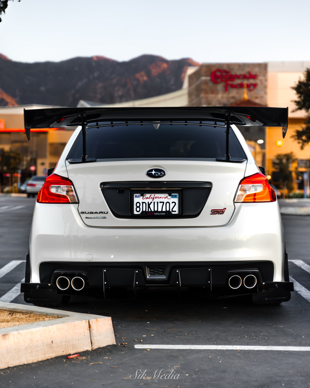 APR Peformance  Subaru WRX/ STI Carbon Fiber Trunk Garnish 2015-2021