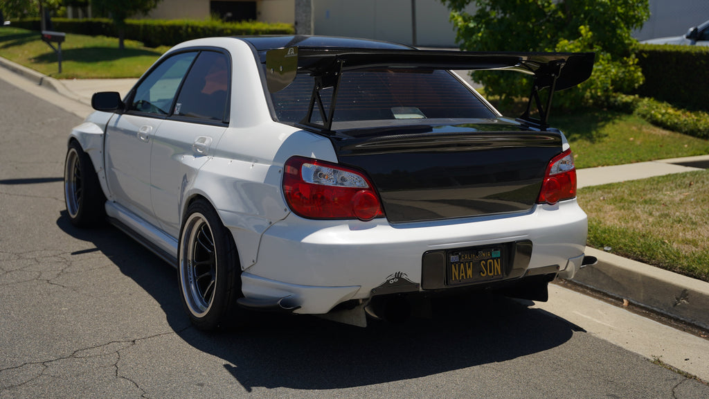 APR Peformance  Subaru Impreza WRX/ STI Carbon Fiber License Plate Frame 2004-2007