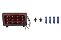 GCS F1 Rear Fog Light CS Style (Red Base Clear Lens) - 2015-2021 WRX / STI / 2013-2017 Crosstrek