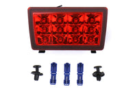 GCS F1 Rear Fog Light CS Style (Red Lens) - 2015-2021 WRX / STI / 2013-2017 Crosstrek