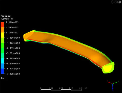 APR Peformance  Subaru STI 60.5" GTC-200 Wing 2011-2014 SPEC