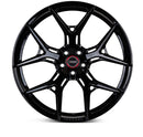 Vossen HF-5 20x9.5" 5x120 ET20 Deep Face Wheel 72.56 hub bore in Gloss Black