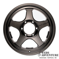Weds Adventure HaseSpec II 17x8.5" 6x139.7 -6 offset EJ Bronze Wheel