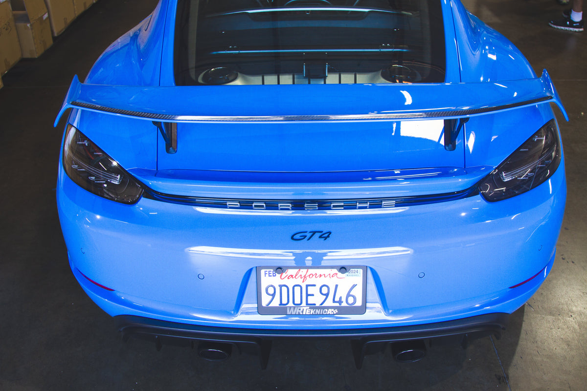 APR Peformance  Porsche 718 Cayman GT4 Gurney Flap 2020 - 2023