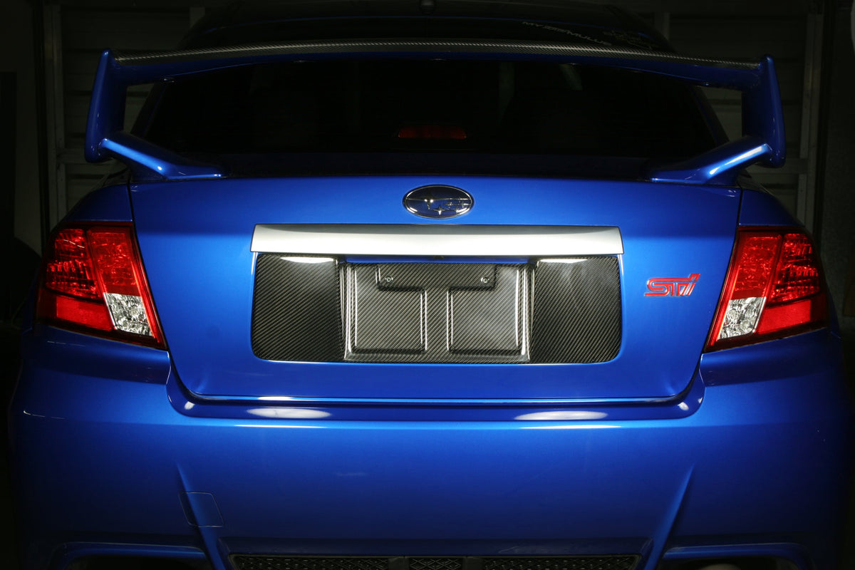 APR Peformance  Subaru WRX/ STI Sedan Carbon Fiber License Plate Frame 2008-2014