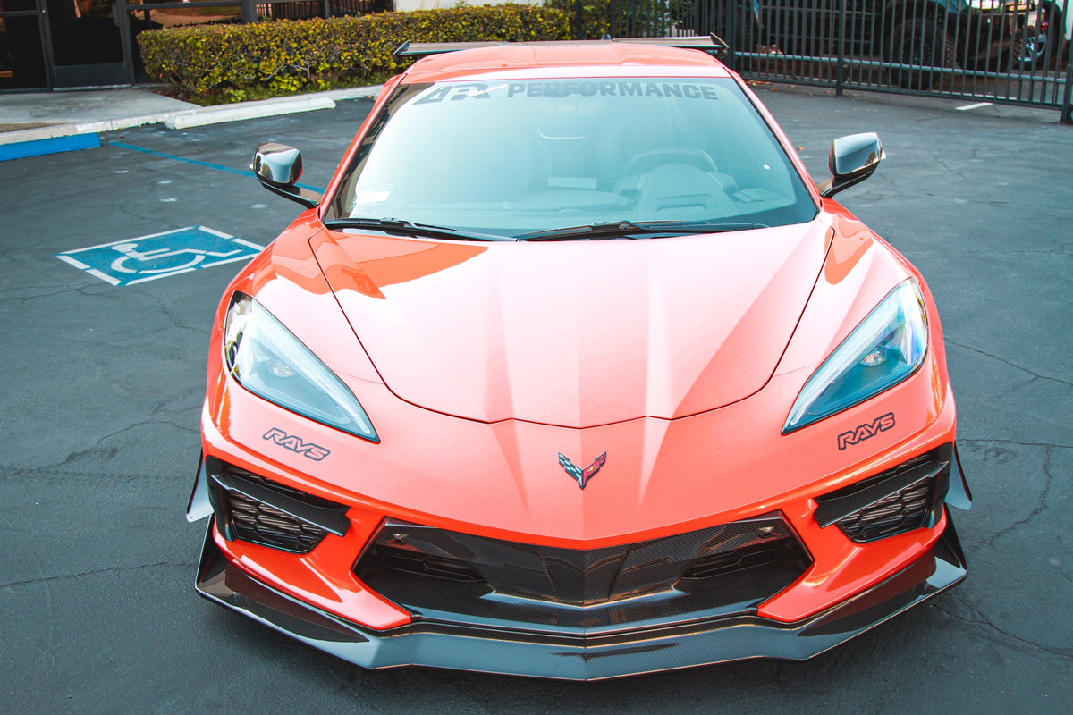 APR Peformance  Chevrolet Corvette C8 Front Bumper Side Bezels 2020-UP