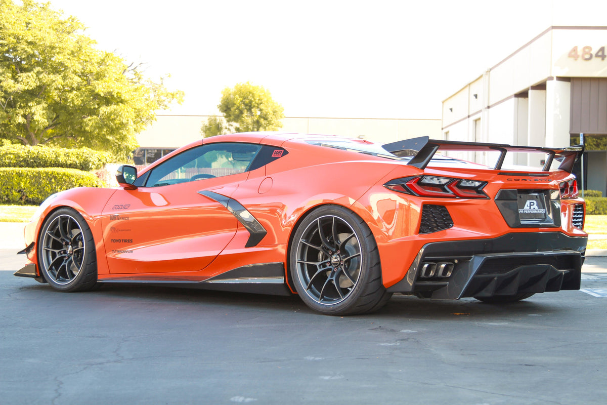APR Peformance  Chevrolet Corvette C8 License Plate Backing 2020-UP