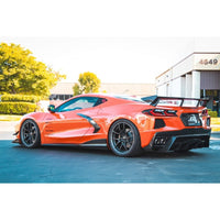 APR Peformance  Chevrolet Corvette C8 Side Rocker Extensions/ Side Skirt 2020-UP