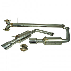 Injen 2011-2015 Hyundai Sonata/Kia Optima 2.0L - 3inch Cat Back w/ Dual 60mm Mufflers (SES1330)