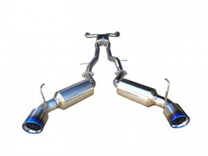 Injen 08-13 Infiniti G37/G37 IPL Coupe 3.7L 76mm Stainless Steel Exhaust w/ Titanium Tips (SES1997TT)