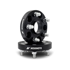 Mishimoto Wheel Spacers - 5x120 - 64.1 CB - M14 x1.5 - 50mm - BK (MMWS-013-500BK)
