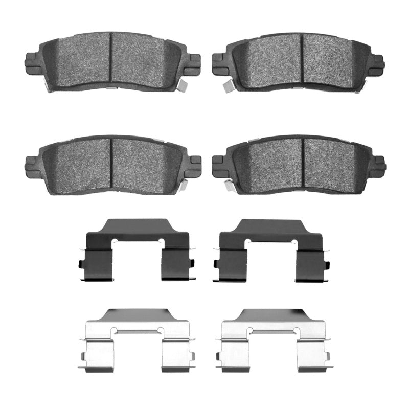 R1 2002-2019 Buick Enclave Rear R1 Semi Met Pads & Hardware Kit (2311-0883-01)
