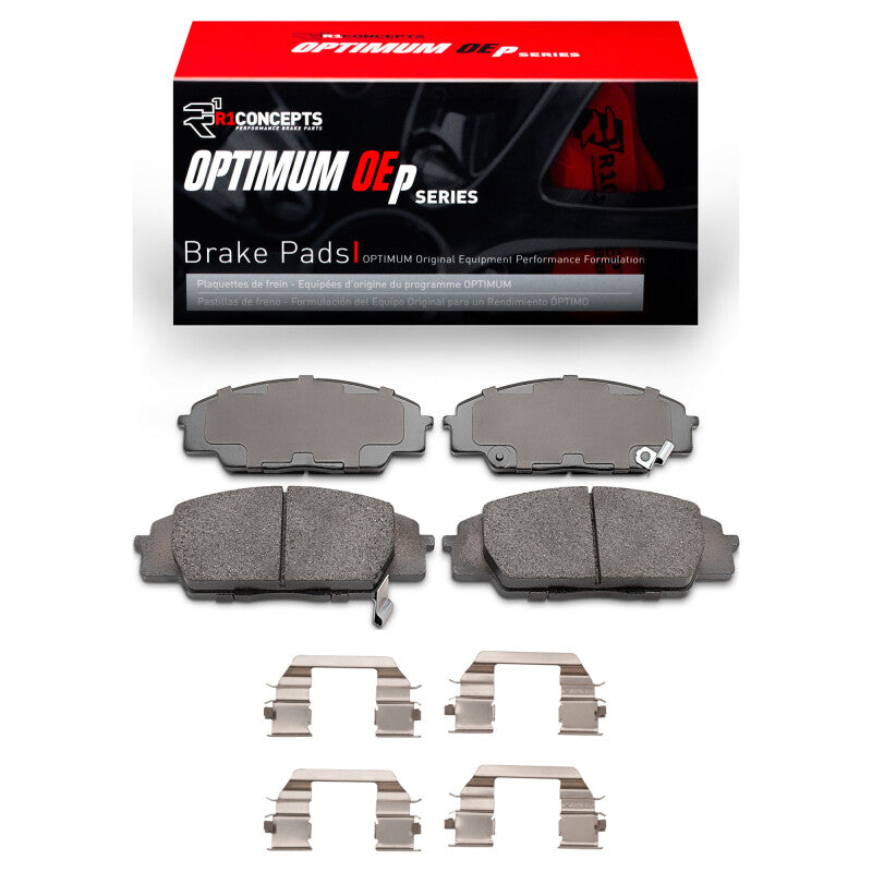 R1 2006-2011 Honda Civic Coupe Front R1 Optimum OE Pads & Hardware Kit (2551-0829-01)