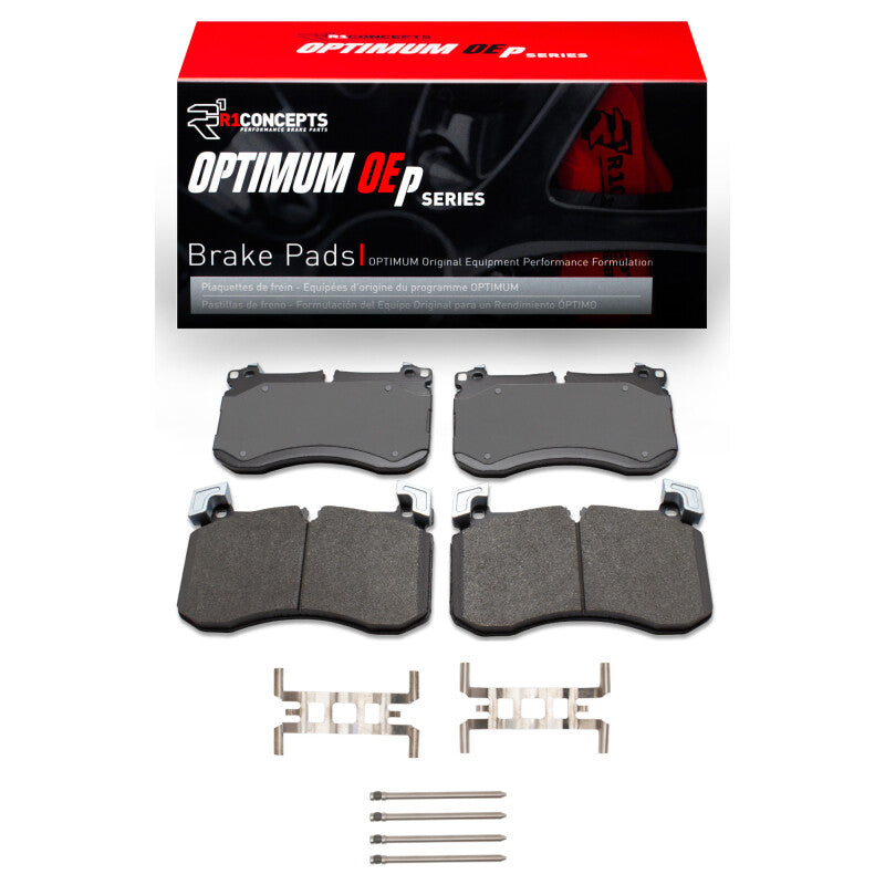 R1 2019-2025 Mercedes-Benz GLE53 AMG SUV Front R1 Optimum OE Pads & Hardware Kit (2551-2238-01)