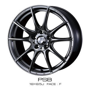 WedsSport SA-25R 18x8.5" +50 5x114.3 PSB Wheel