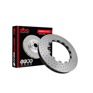 DBA 15-22 Lexus RC350 F Sport Front Serie 5000 Anillo perforado y ranurado