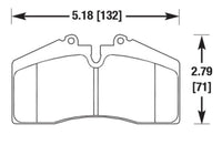 Hawk Audi/Porsche Rear AND ST-40 Performance Ceramic Street Brake Pads